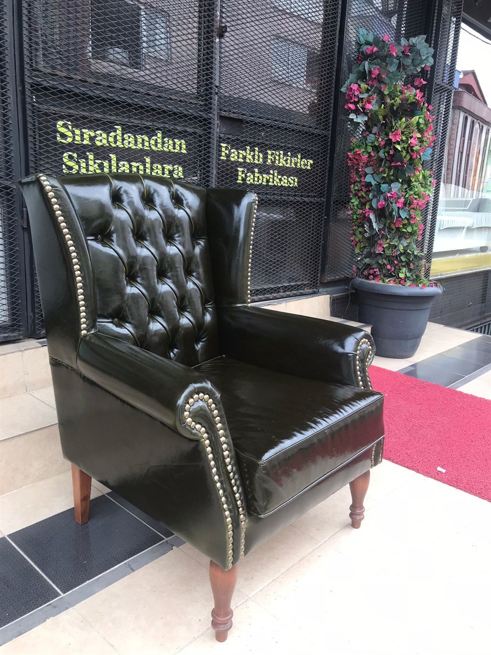 3A MOBİLYA ENGLİSH GREEN PULLAP BERJER 