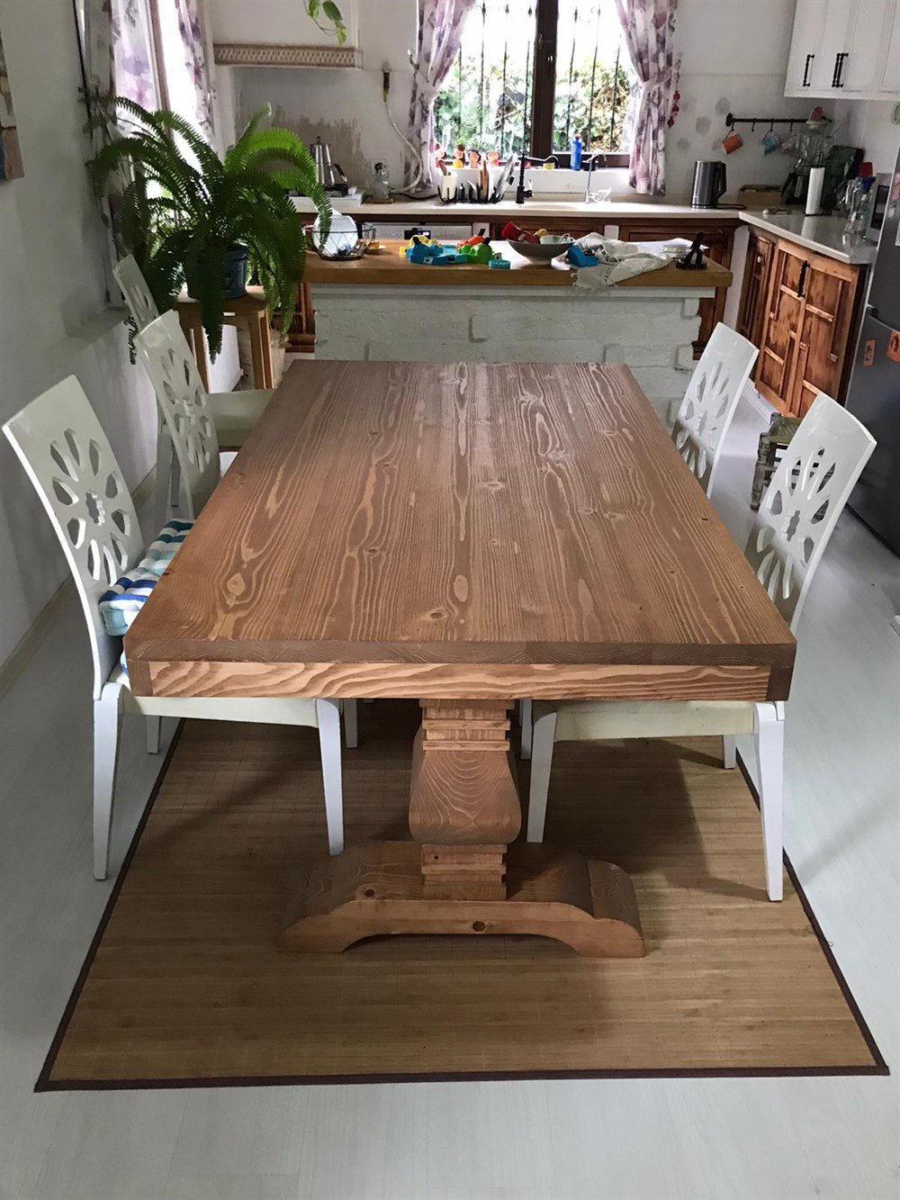 3A MOBİLYA ESKİTME DEAR LADİN AĞACI MASA