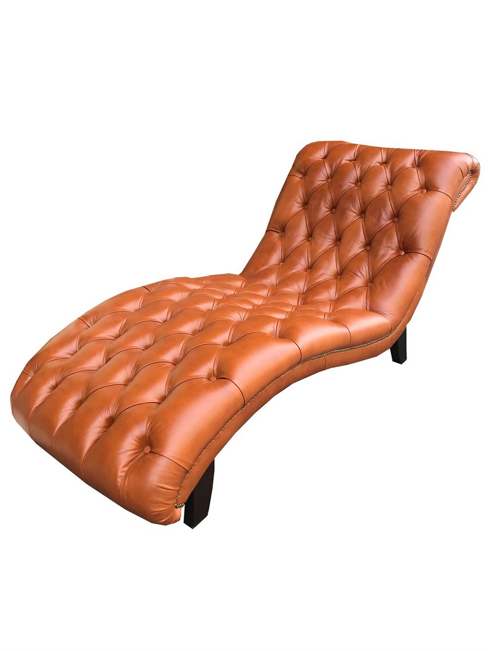 3A Mobilya Hakiki Deri Daybed Dinlenme Koltuğu