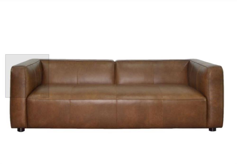 3A MOBİLYA JUTE HAKİKİ DERİ KANEPE 