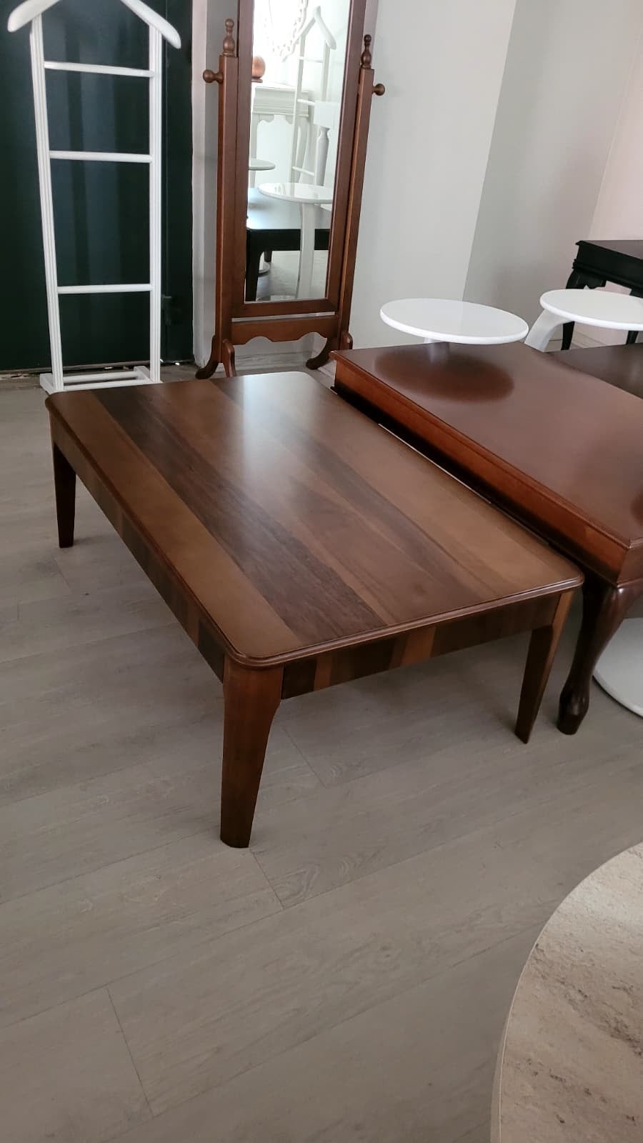 3A MOBİLYA MODER CEVİZ ESKİTME SEHPA 