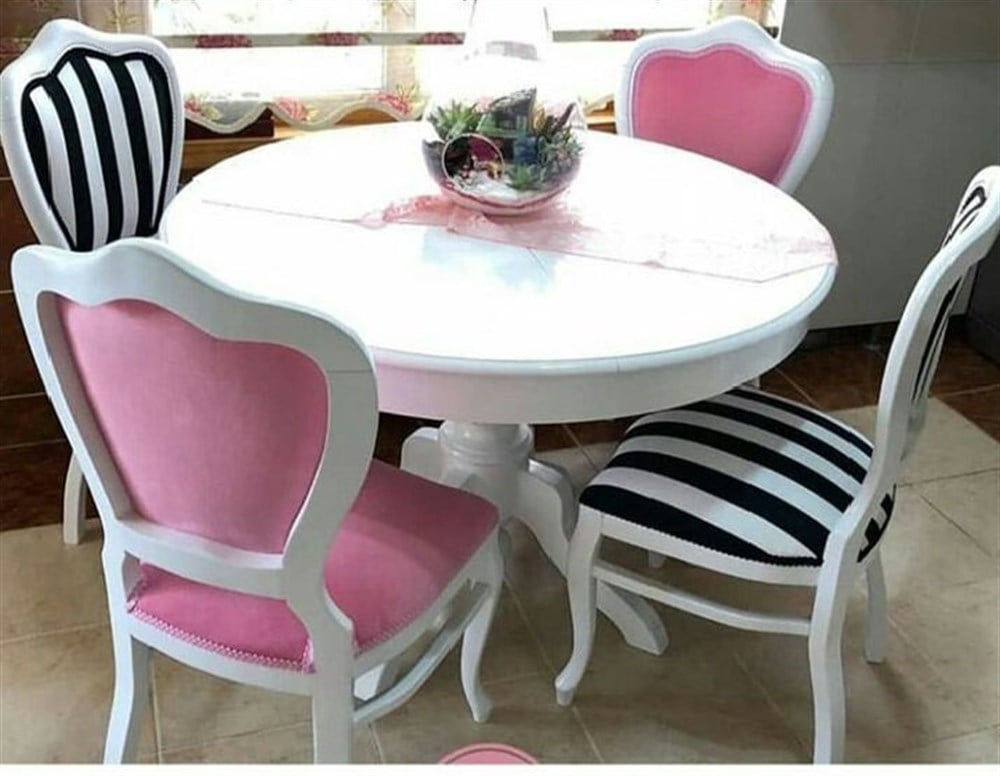 3A MOBİLYA OVAL MASA TAKIMI