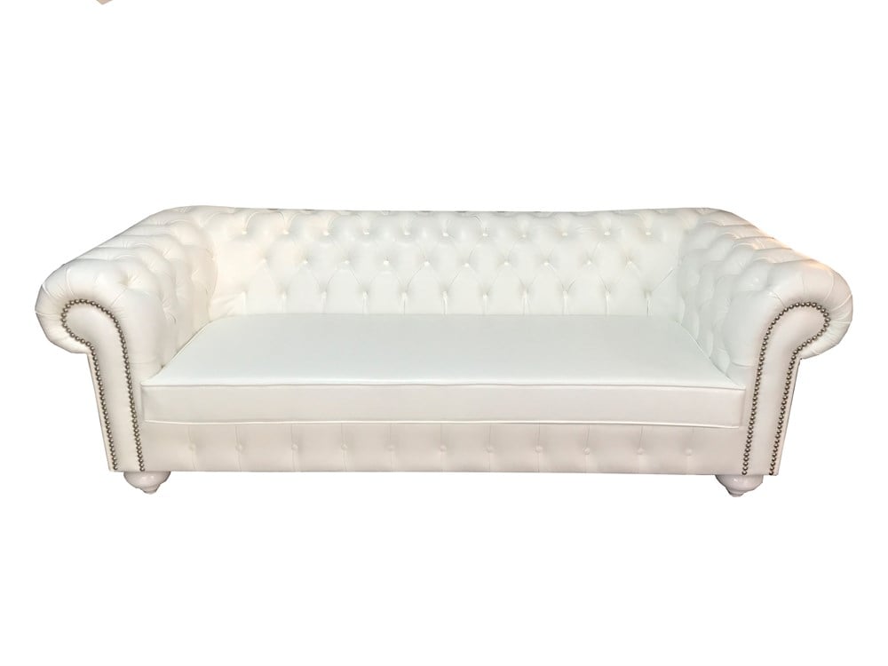 3A Mobilya White Storm Chesterfeild