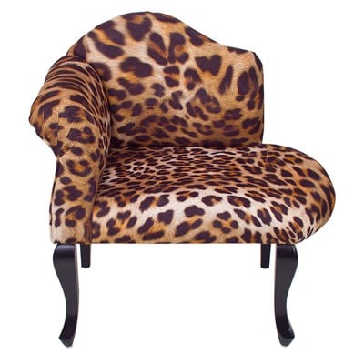 3A Mobilya Leopar Tekli Josephine Sağ Kollu