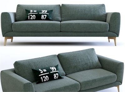 3A Mobilya New Keten Modern Kanepe