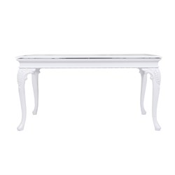 3A Mobilya Oymalı Ayak Lükens Açılır Masa