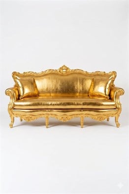 4A MOBİLYA GOLD RETRO BERJER 