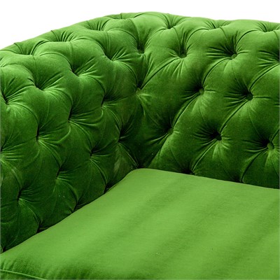 3A Mobilya Be Green Modern İtalyan Design Chesterfield Zümrüt Yeşili