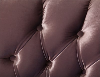 3A Mobilya Prenses Mürdüm Kadife Berjer