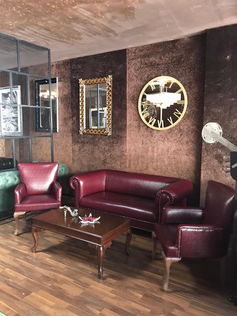 3A CROCODİLE CHESTERFİELD OFİS TAKIMI KOLTUK 2 BERJER 