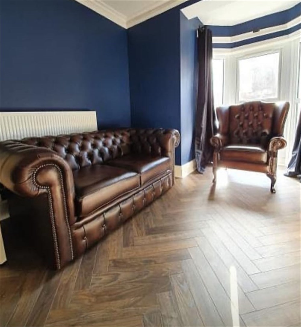 3A MOBİLYA BİTTER BROWN CHESTERFIELD + BERJER