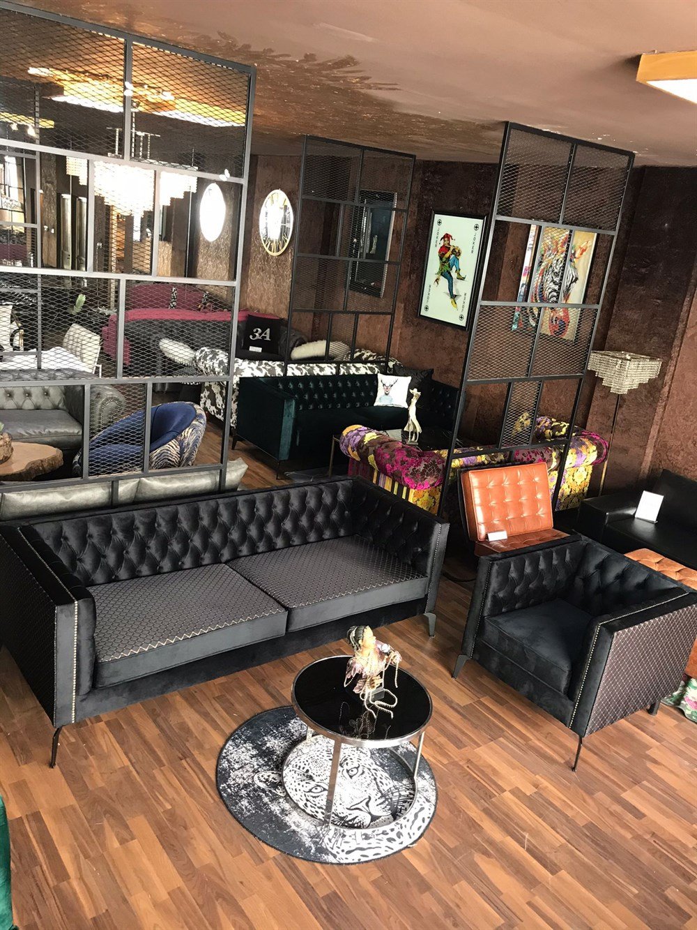 3A MOBİLYA BLACK LYON KANEPE BERJER 