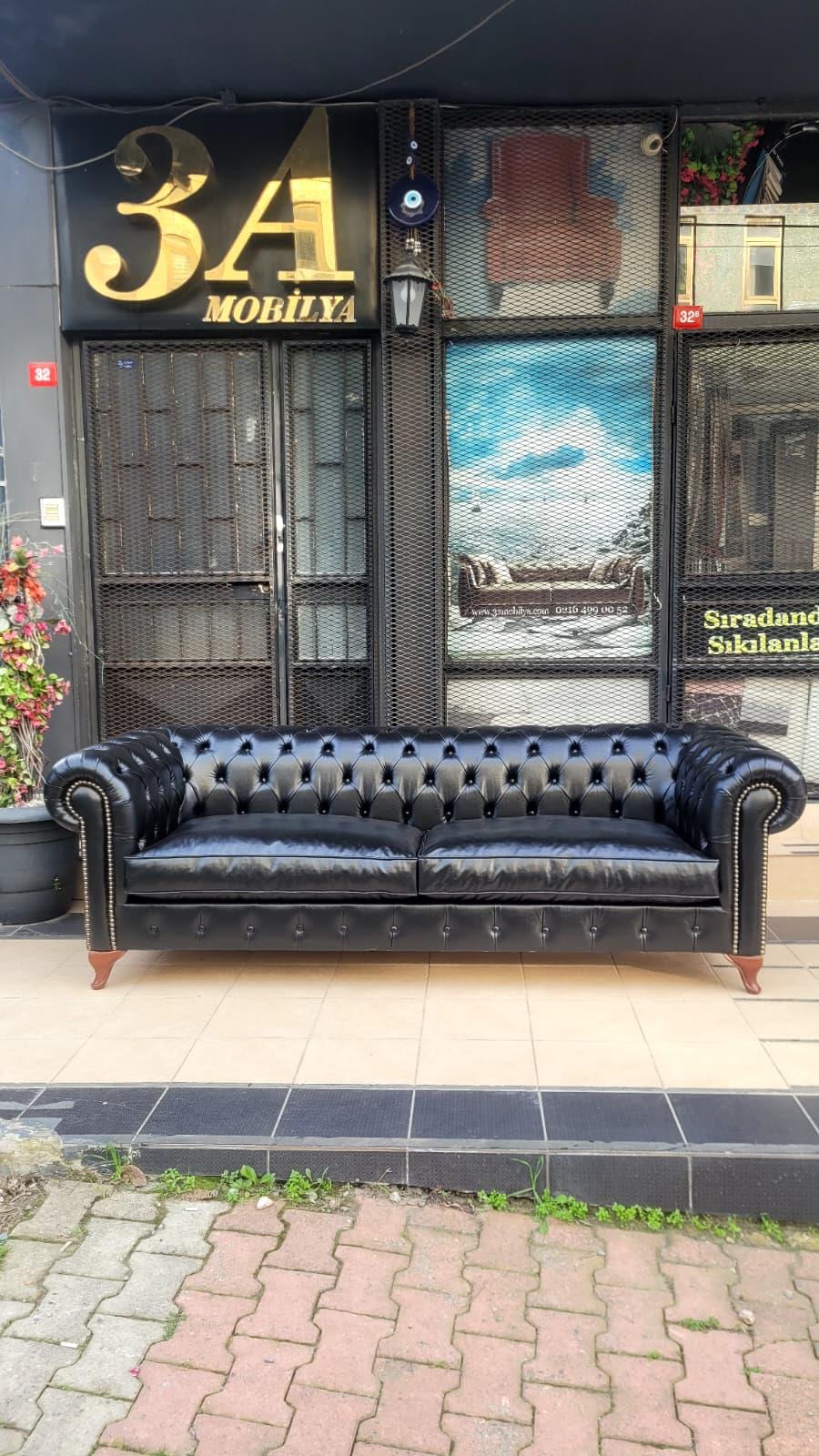 3A MOBİLYA BLACK MAGİC CHESTERFİELD 