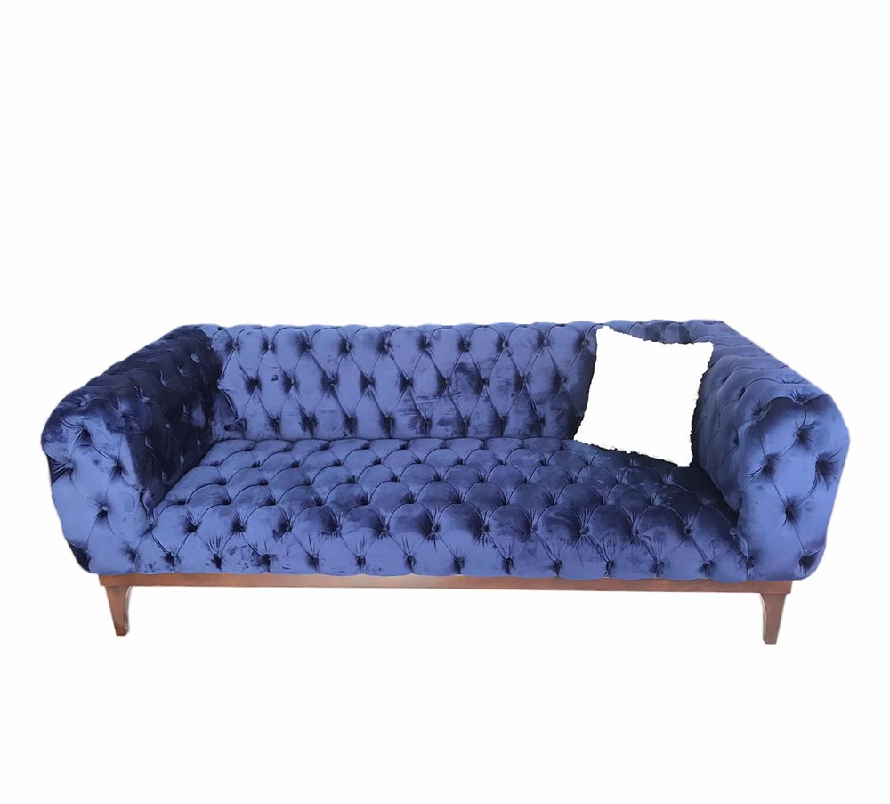 3A Mobilya Blue Baxter Chesterfield