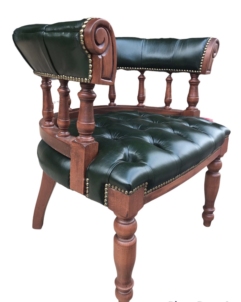 3A MOBİLYA HAKİKİ DERİ GREEN  BRİSTOL BERJER 