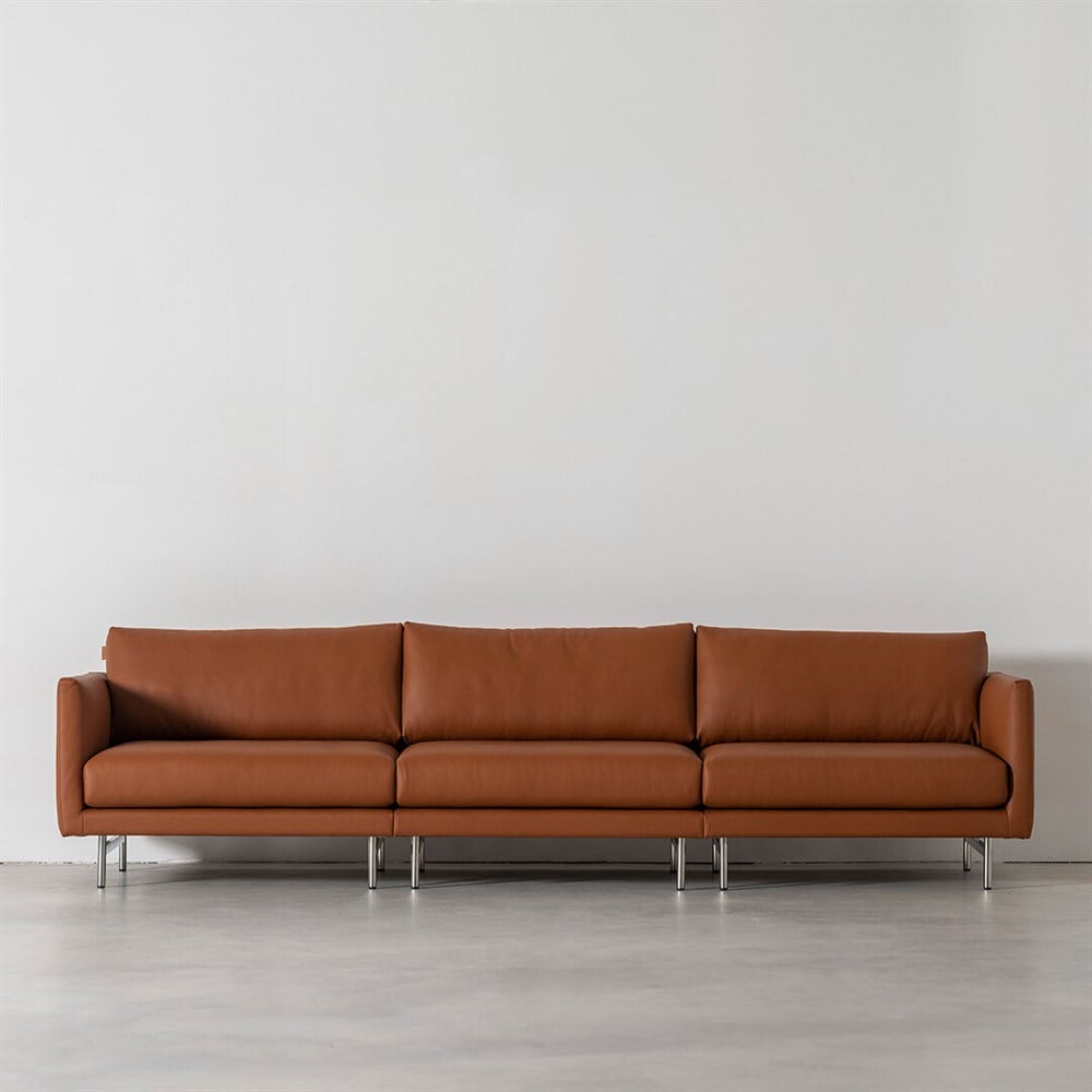 3A MOBİLYA HAKİKİ DERİ REGGİO KANEPE