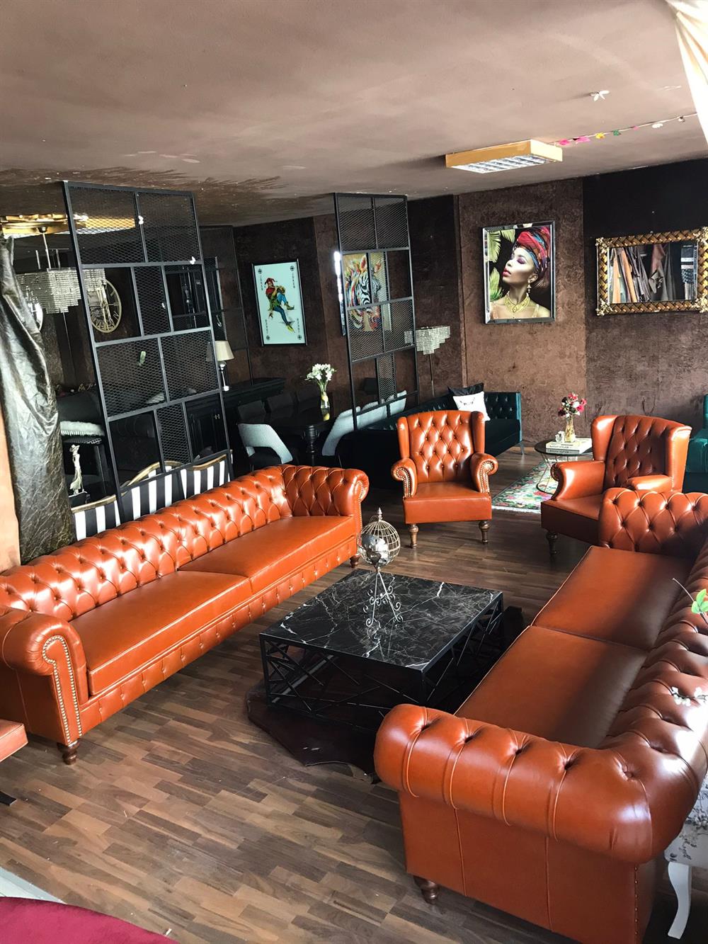 3A MOBİLYA LEİCESTER CHESTERFIELD TAKIMI 3+3+1+1