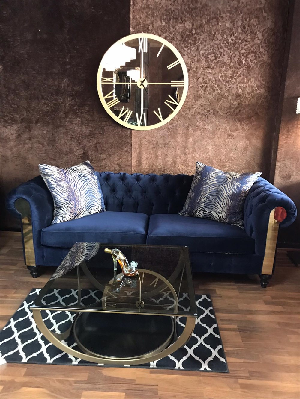 3A MOBİLYA LUCCA KADİFE CHESTERFİELD