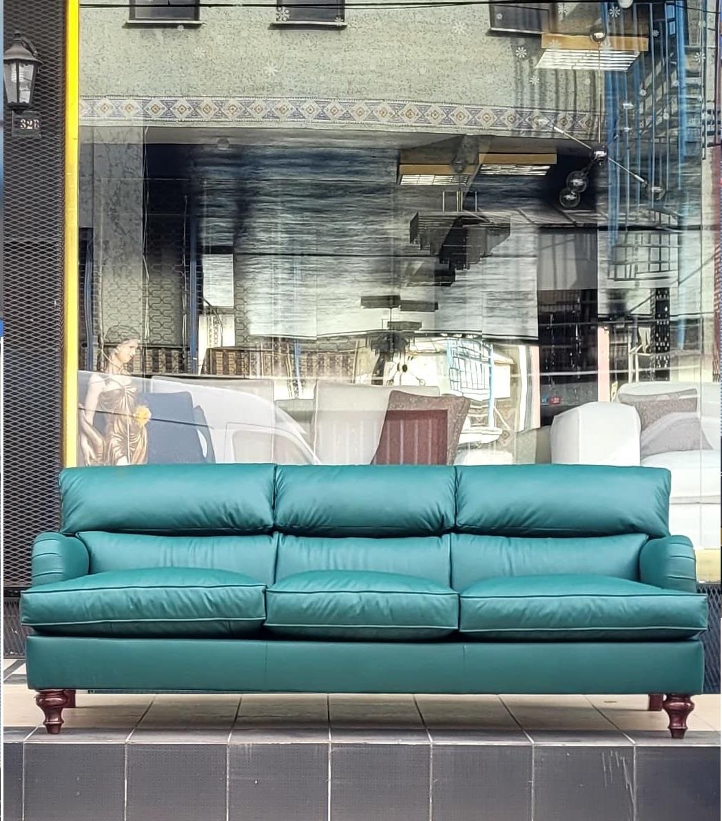 3A MOBİLYA MERİT HAKİKİ DERİ KANEPE 