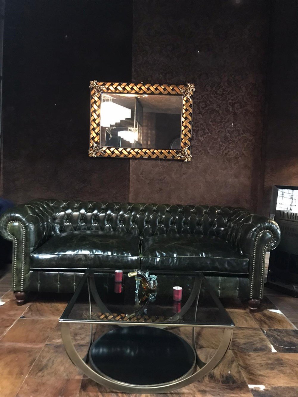 3A Mobilya New Green Pullap Chesterfield 