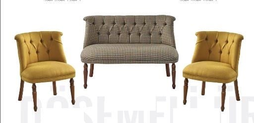 3A MOBİLYA NEW OXFORD BERJER  2+ 1+1