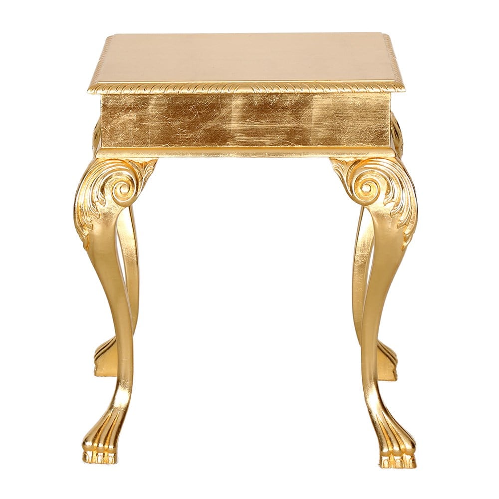 3A Mobilya Ottoman Gold Yüksek Sehpa