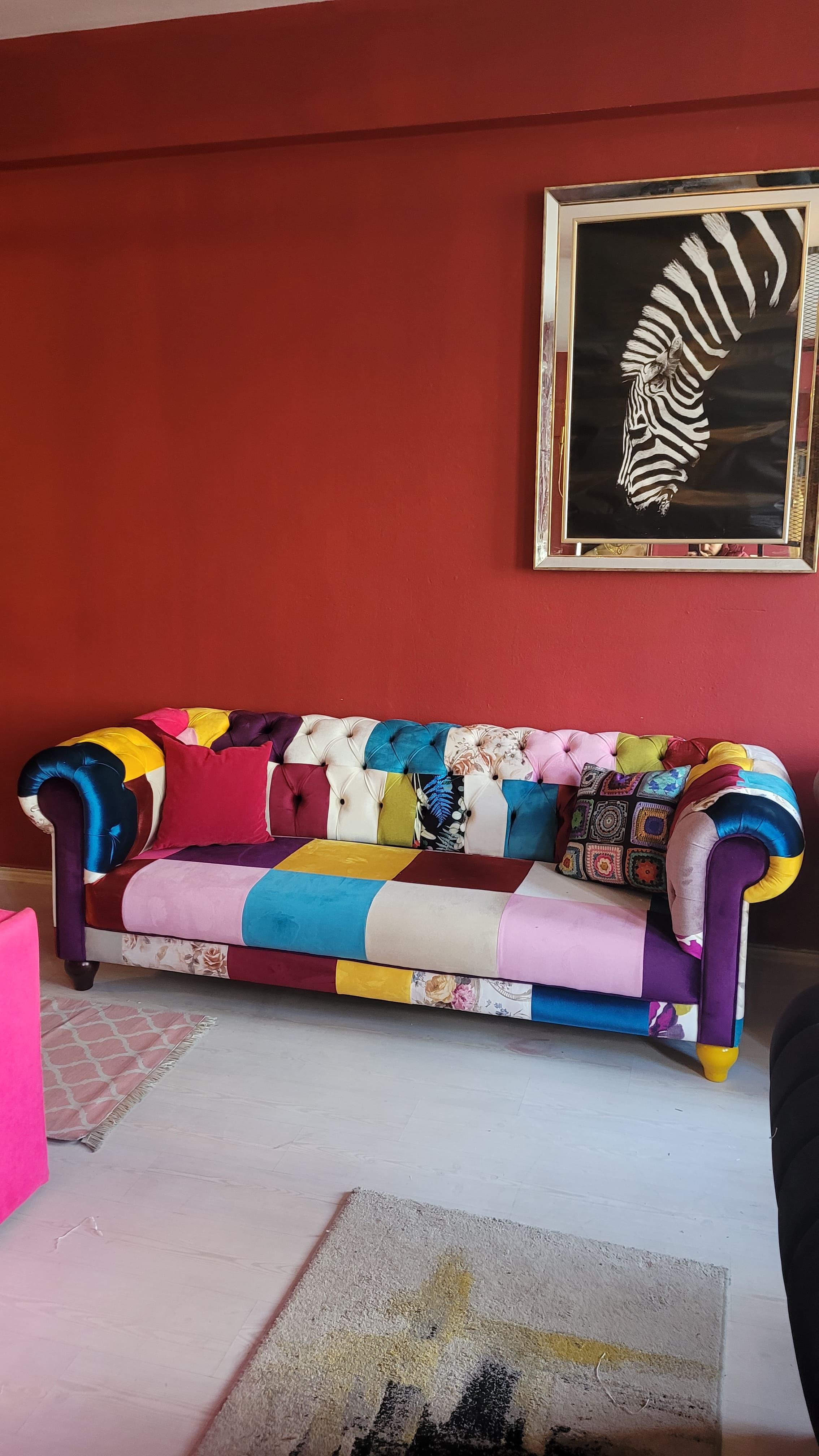 3A MOBİLYA PATCHWORK CHESTERFİELD