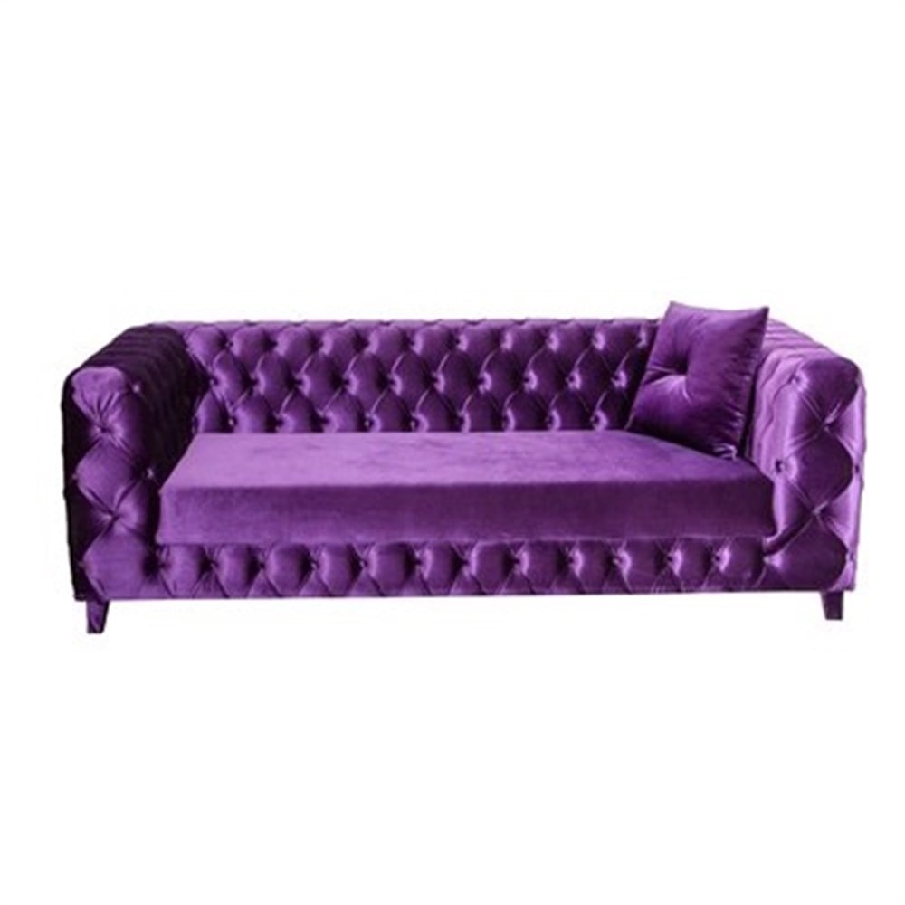 3A Mobilya Purple Dolca Vita Mor Chesterfield