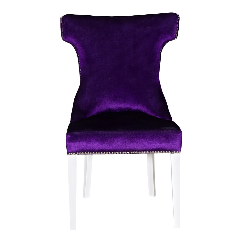 3A Mobilya Purple Kulplu Sandalye