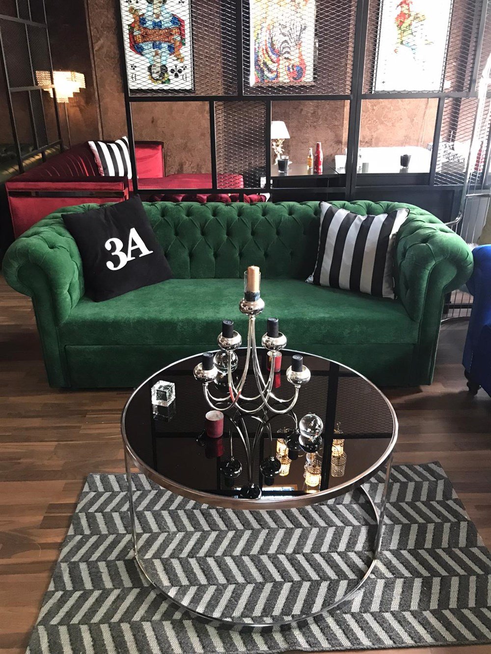 3A MOBİLYA YATAKLI PARADİSE YATAKLI CHESTERFİELD