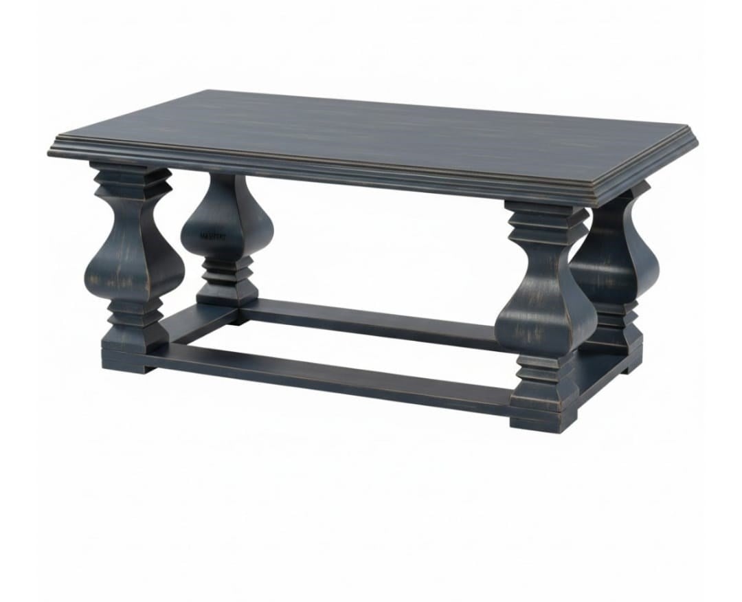 3A MOBİLYA YÜKSEK TORNALI SEHPA 