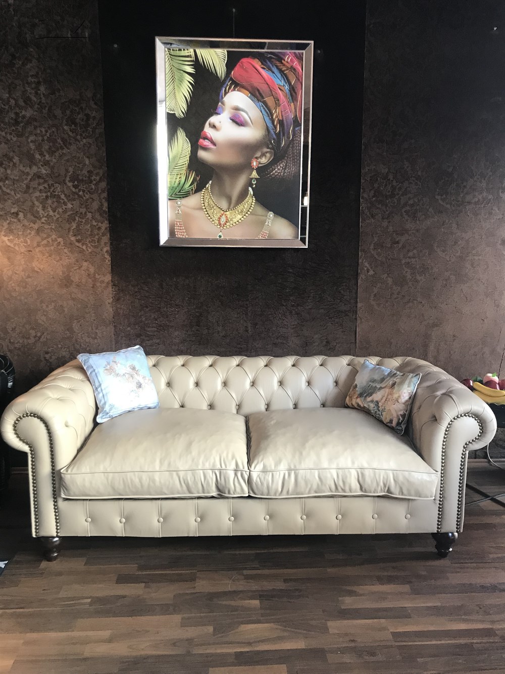 3A MOOBİLYA HAKİKİ DERİ DREAM CHESTERFİELD