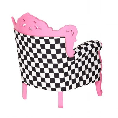 3A Mobilya Pink Damask Berjer