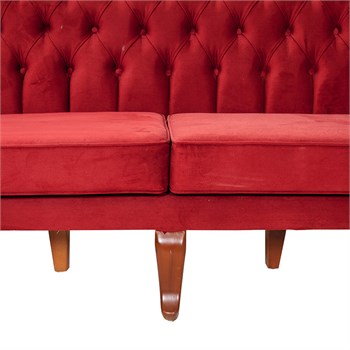 3A Mobilya Wine Red Modern Kanepe Kırmızı