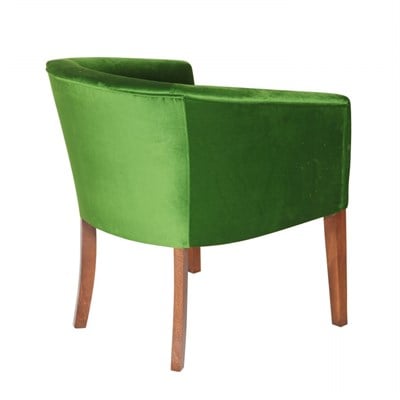 3A Mobilya Zümrüt Yeşili Oval Berjer