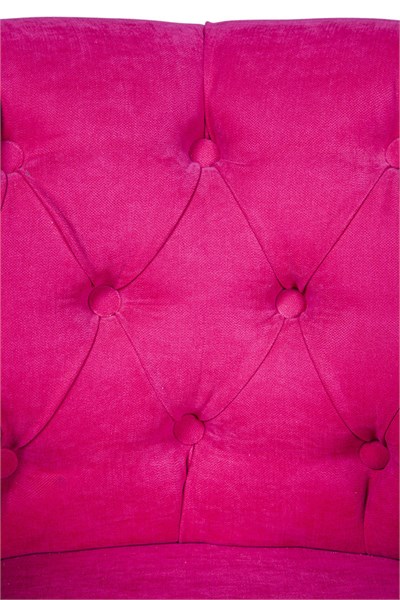 3A Mobilya Full Capitone Pink Berjer - Fuşya
