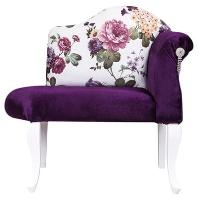 3A Mobilya Salkım Hanım Sol Kol Mor Josephine