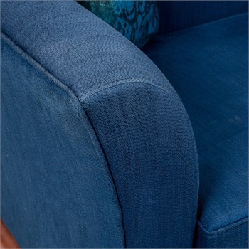 3A Mobilya Dark Blue Case Kanepe - Mavi