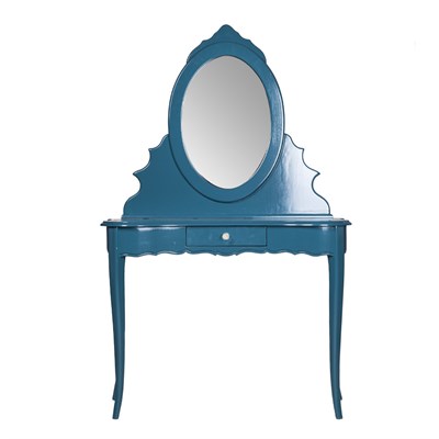 3A Mobilya Turkuaz Cila Lina Makyaj Masası - Turkuaz