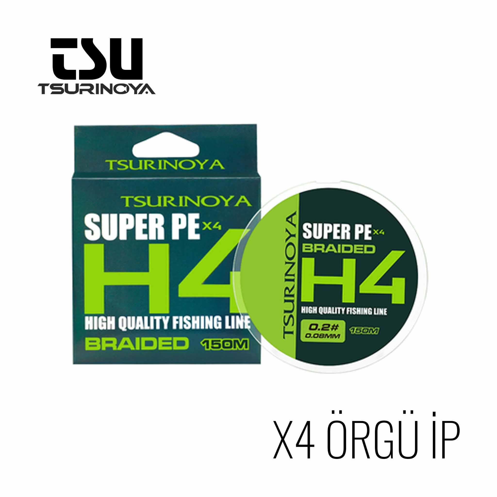 Tsurinoya Super PE x4