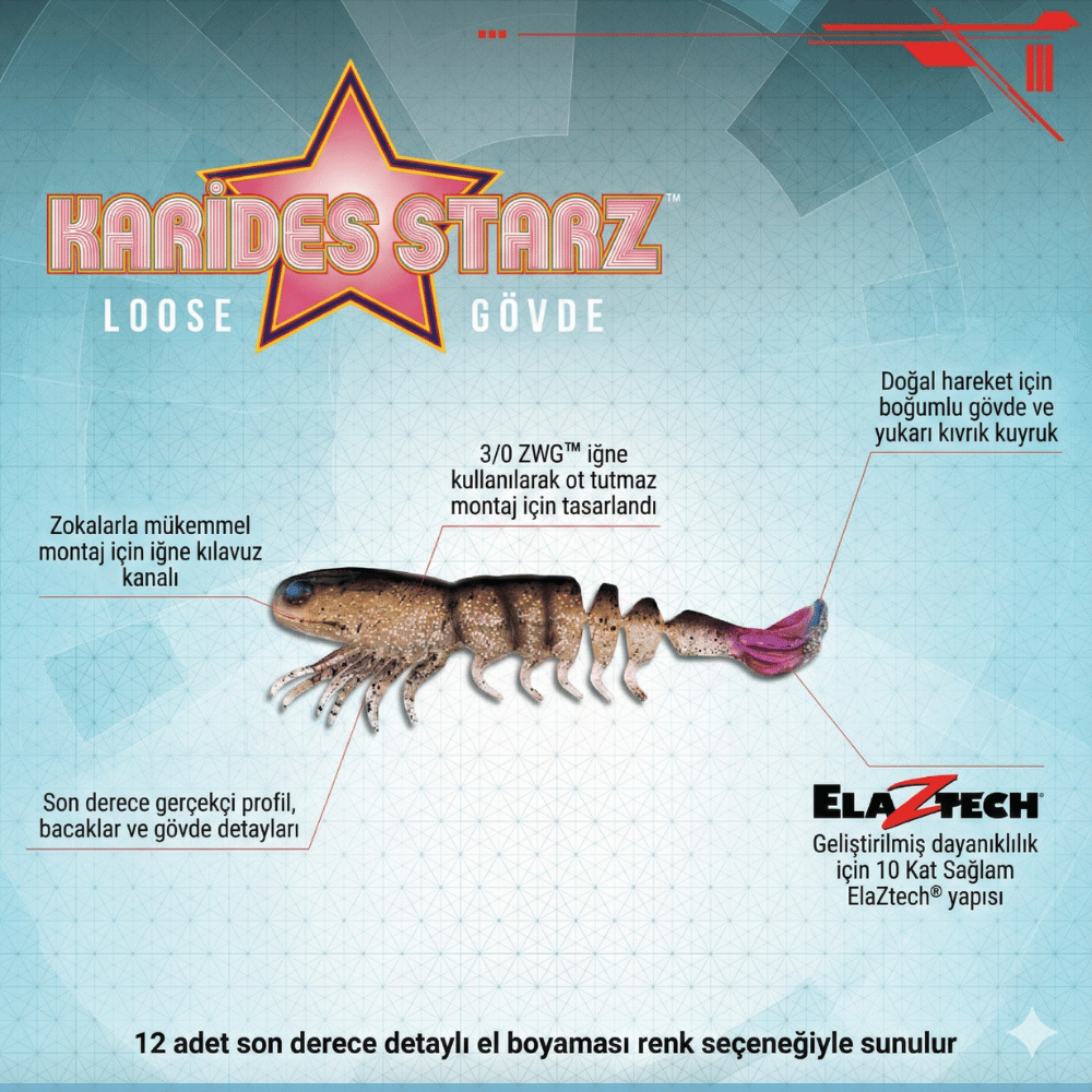 Z-Man Prawn Starz LB