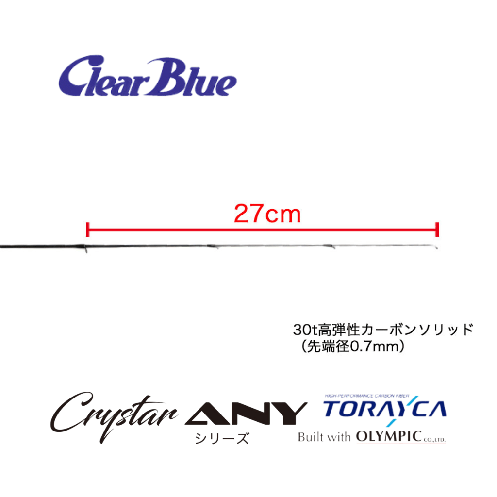 Clear Blue Cryster Any