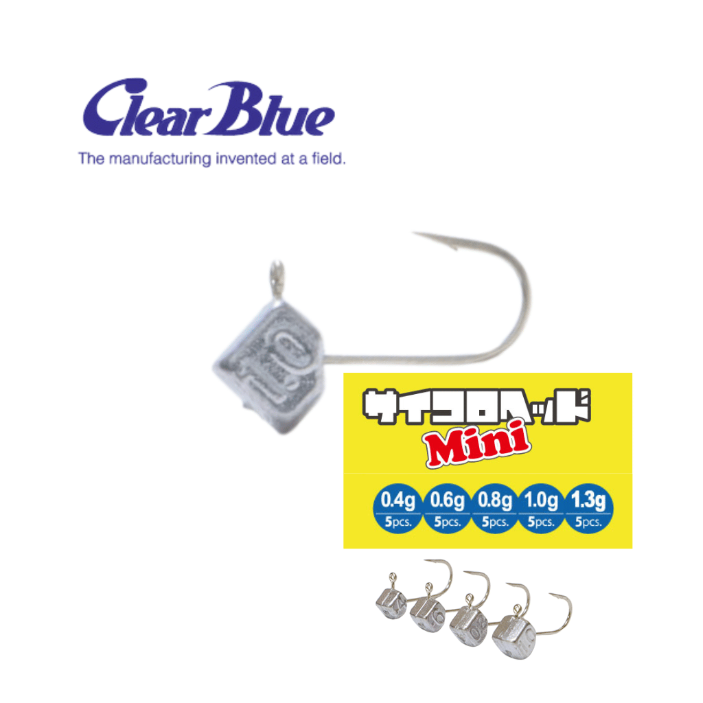 Clear Blue Saikoro Head Mini
