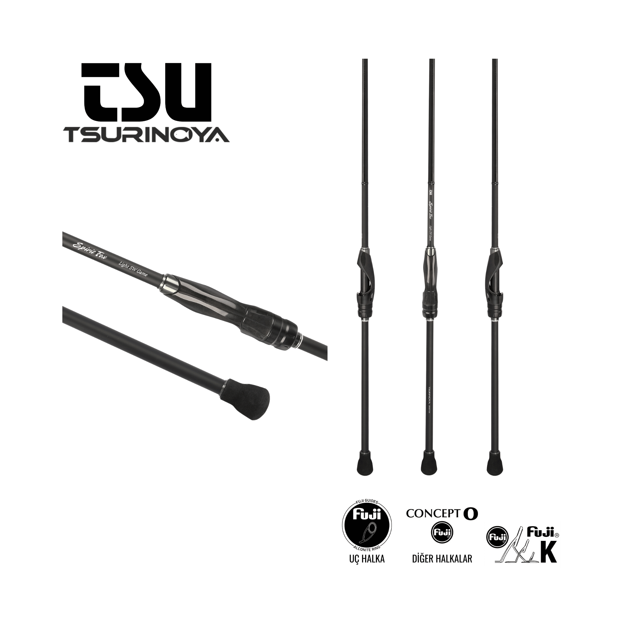 Tsurinoya Spirit Fox Ajing Kamışı | sahtekutum.com