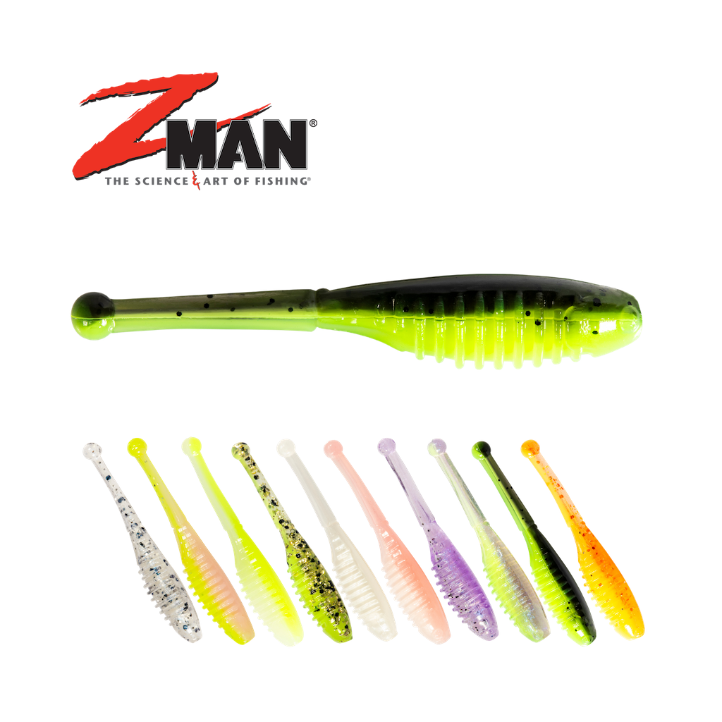 Z-Man MBB-27BPK8 Baby BallerZ 2 Blu Brillante Esca Da Pesca 8 Pezzi