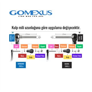 Gomexus K117 Titanyum Ultra Hassas Makine Kulpu
