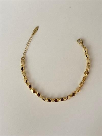 14K Xuping(Altın Kaplama) Oval Kesim Arpa Bileklik