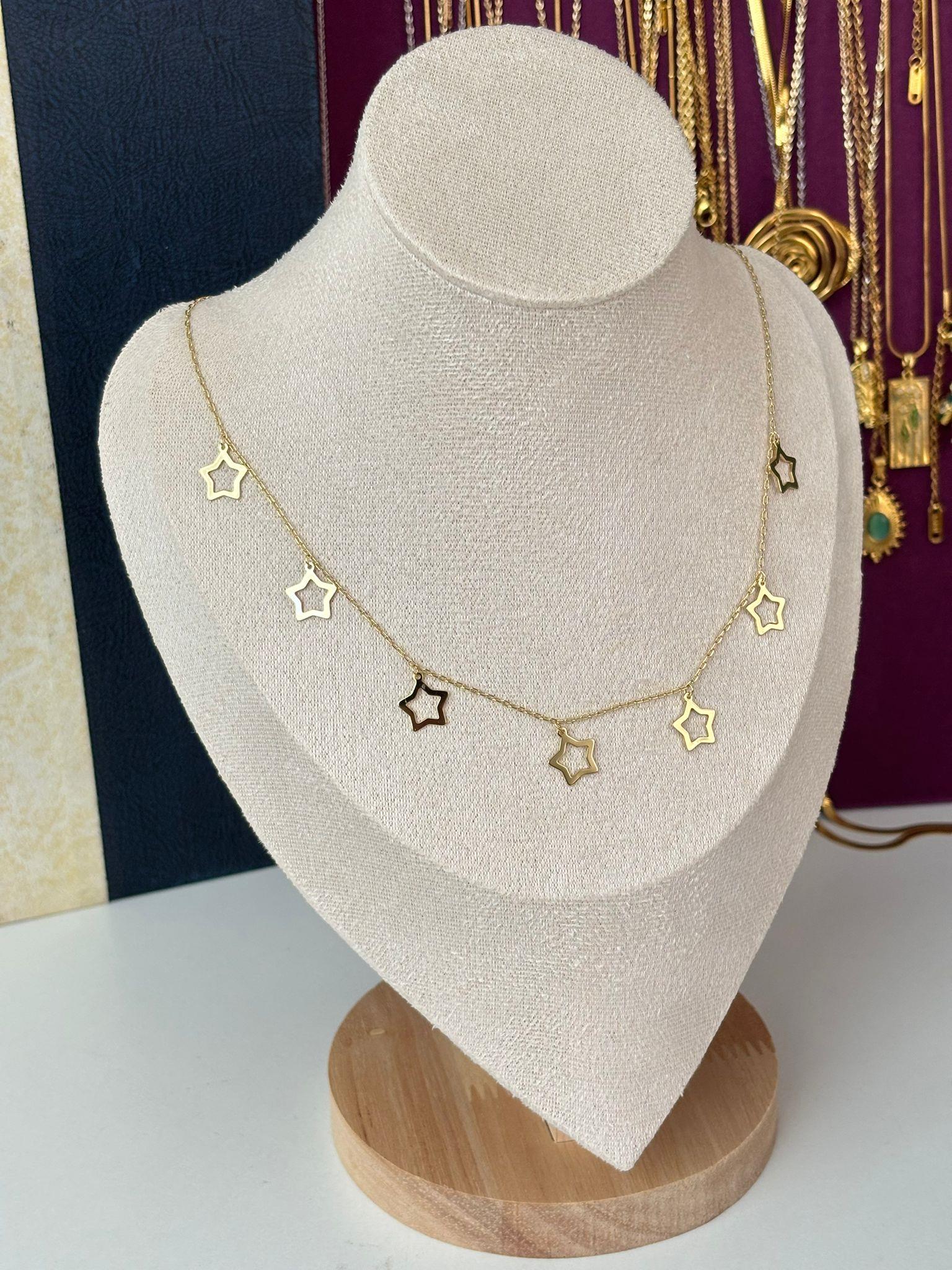 14K Xuping Star Kolye 