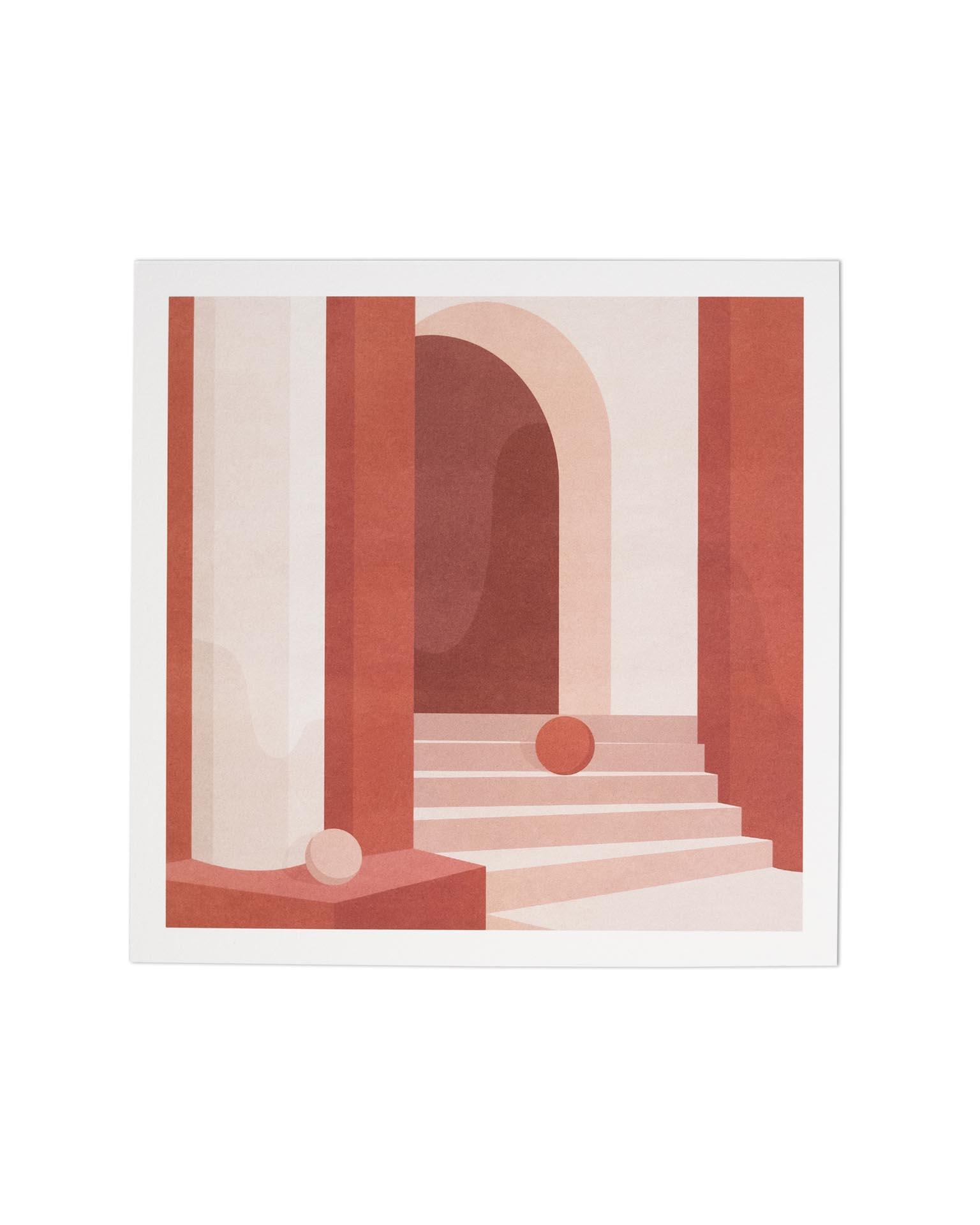 “Curved 1” Poster - Unique Board