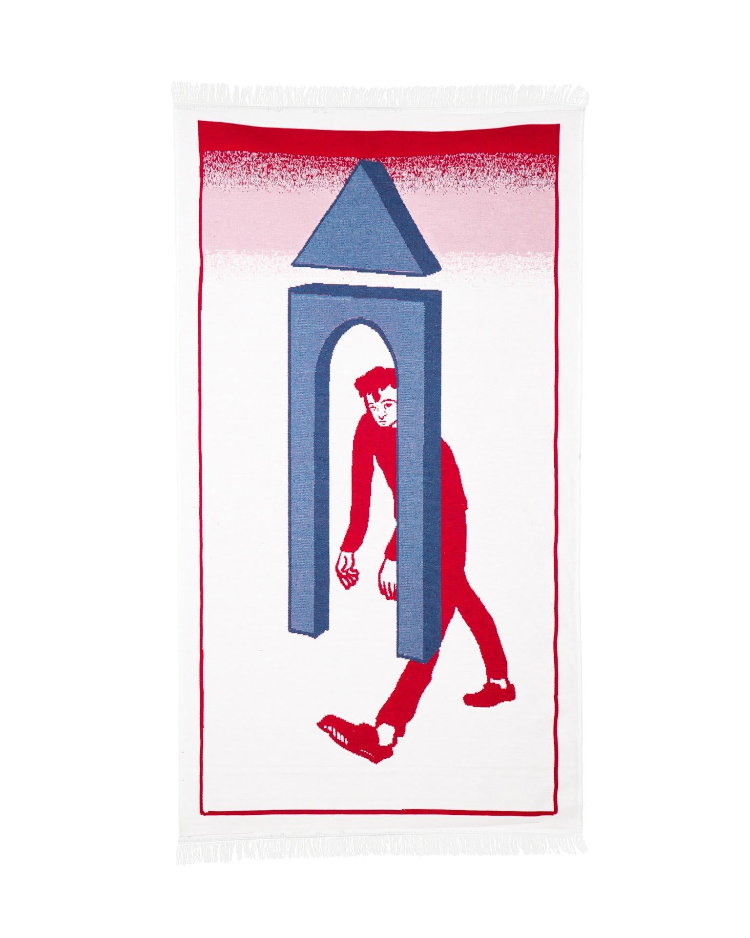 Bilge Emir “Kapı” Makine Dokuma Kilim - OMM x Şarküteri Big Baboli